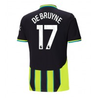 Muški Nogometni Dres Manchester City Kevin De Bruyne #17 Gostujuci 2024-25 Kratak Rukav